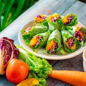 Frozen Vegetable Spring Rolls (12 Pieces)
