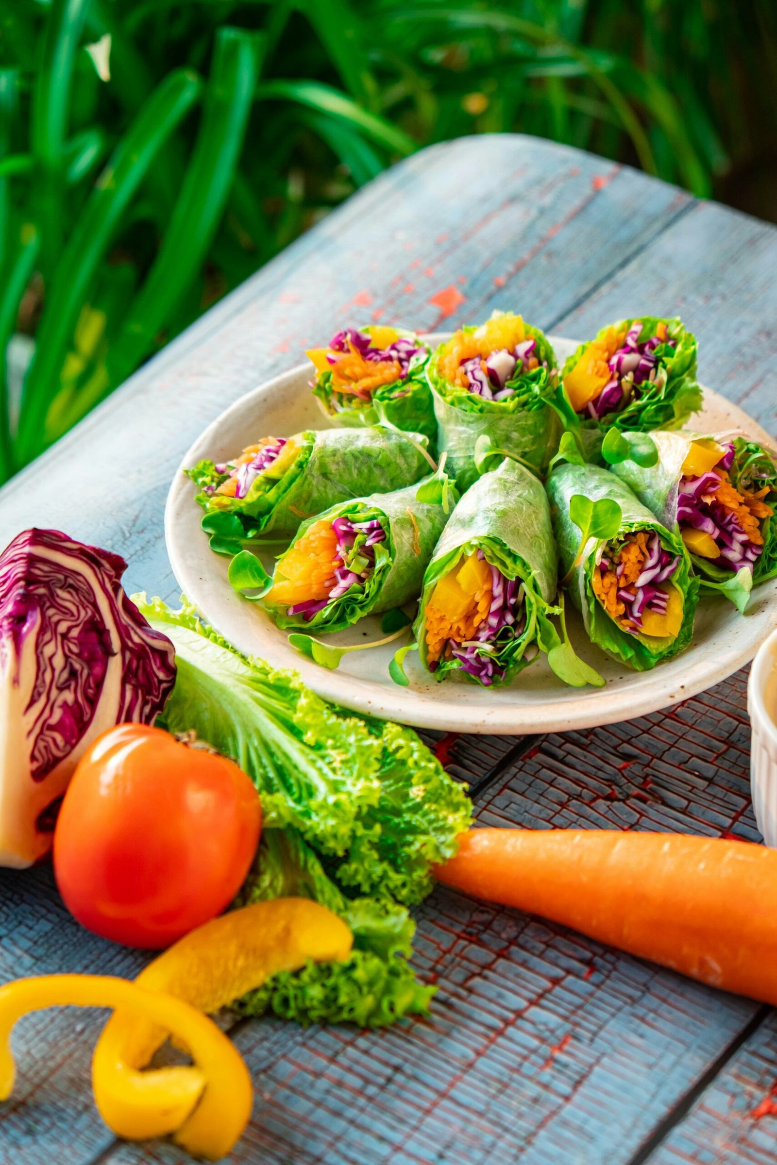 Frozen Vegetable Spring Rolls (12 Pieces)